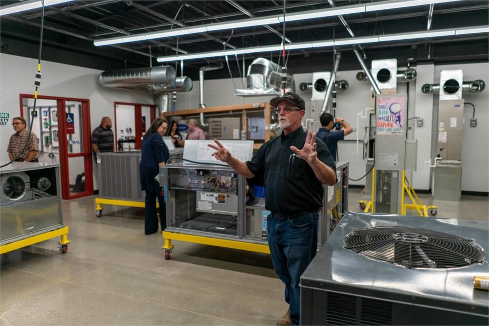 Lee V. Pollard High School HVAC Lab